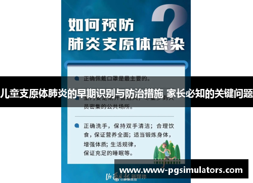 儿童支原体肺炎的早期识别与防治措施 家长必知的关键问题